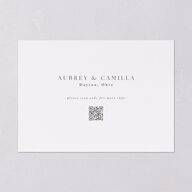 Gilded Branches Save the Date Cards Gold Off-White Signature smooth Blank No Standard