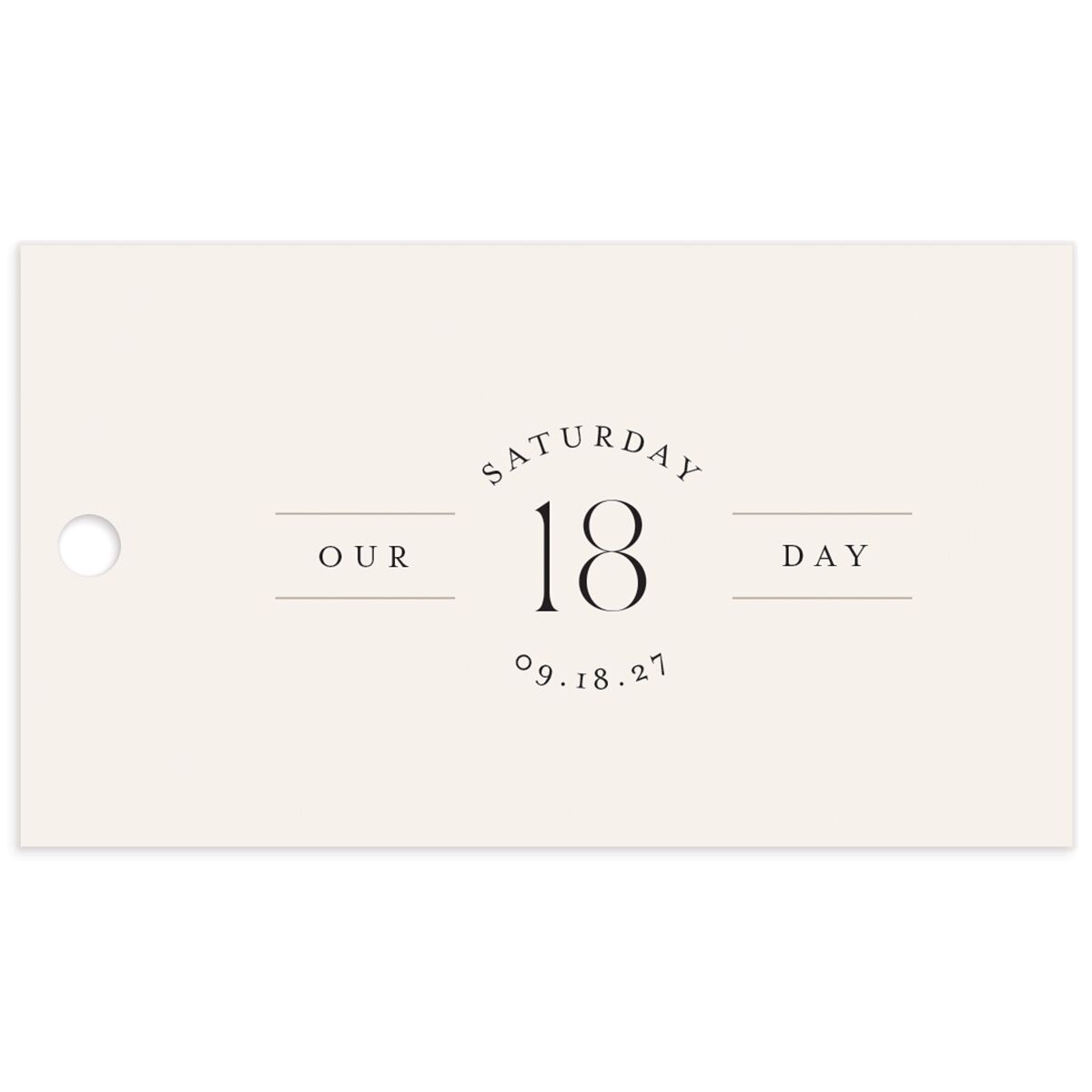 Photo Arch Favor Gift Tags