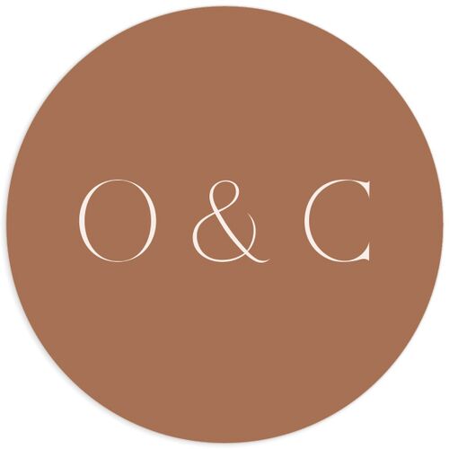 Photo Arch Wedding Stickers Copper Sticker