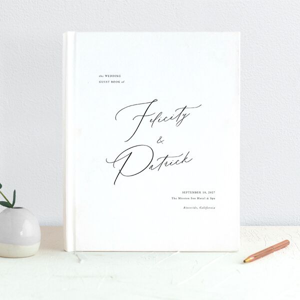 Simply Devoted Guest Books Pure White
