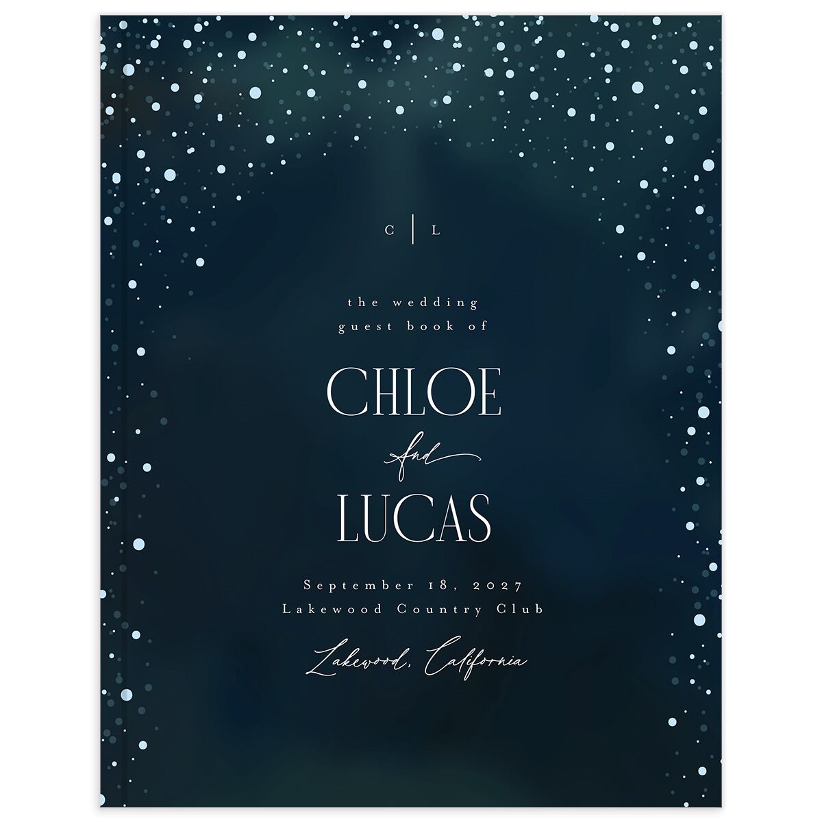 Sparkling Night Guest Books