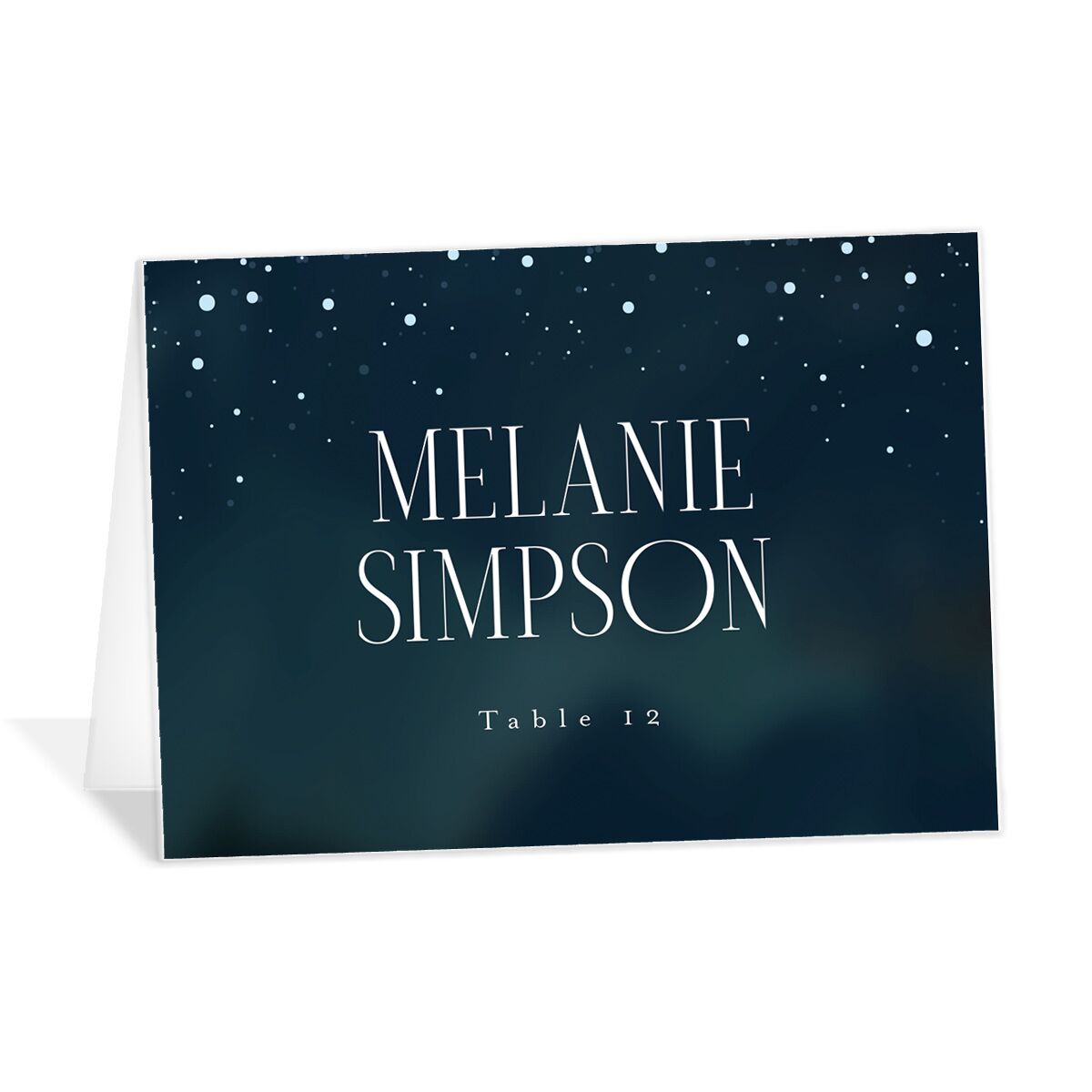 Sparkling Night Place Cards