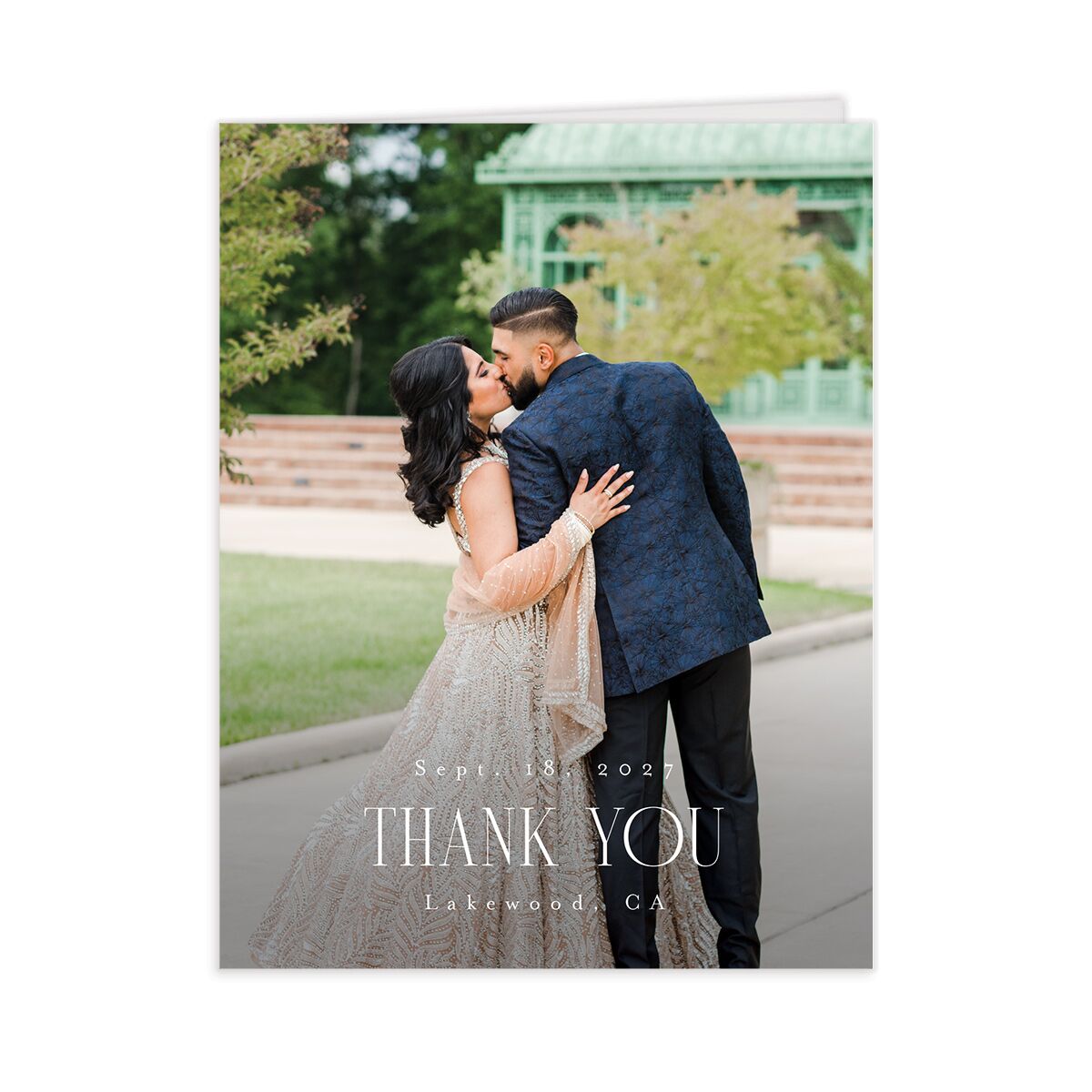 Sparkling Night Thank You Cards