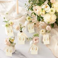 Scenic San Francisco Favor Gift Tags Pale Blue Signature