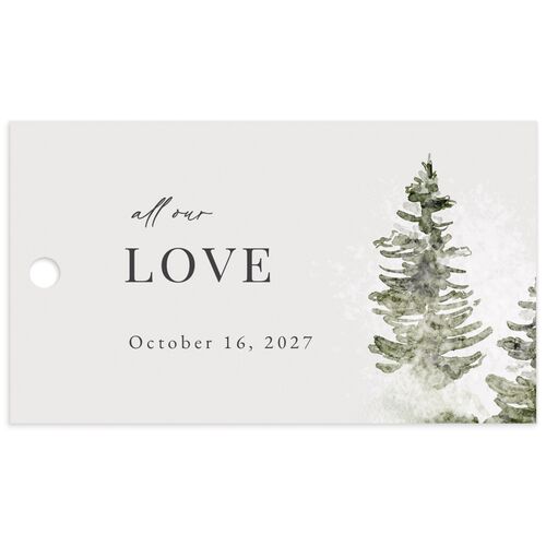 Mountainside Favor Gift Tags - 