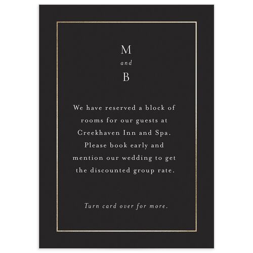 Aspen Wedding Enclosure Cards