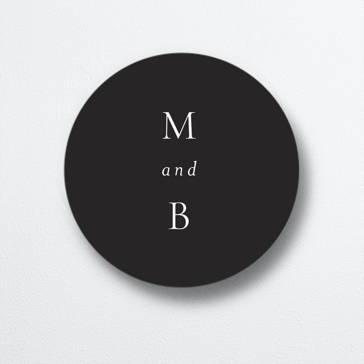 Aspen Wedding Stickers front