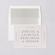Surround Rehearsal Dinner Invitations Mist Signature Blank
