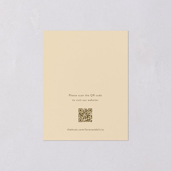 Sweet Sunflowers Save the Date Petite Cards Marigold Signature smooth Blank No Standard