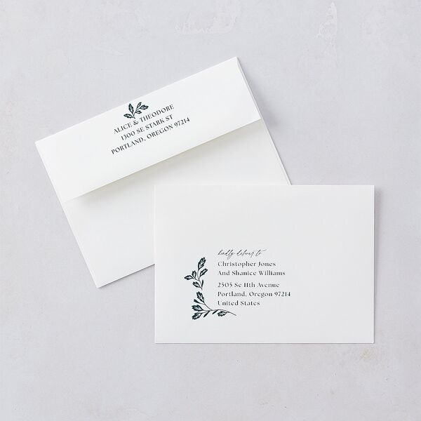 Arboretum Archway Foil Save the Date Cards Gold Dark Night Signature smooth Blank No
