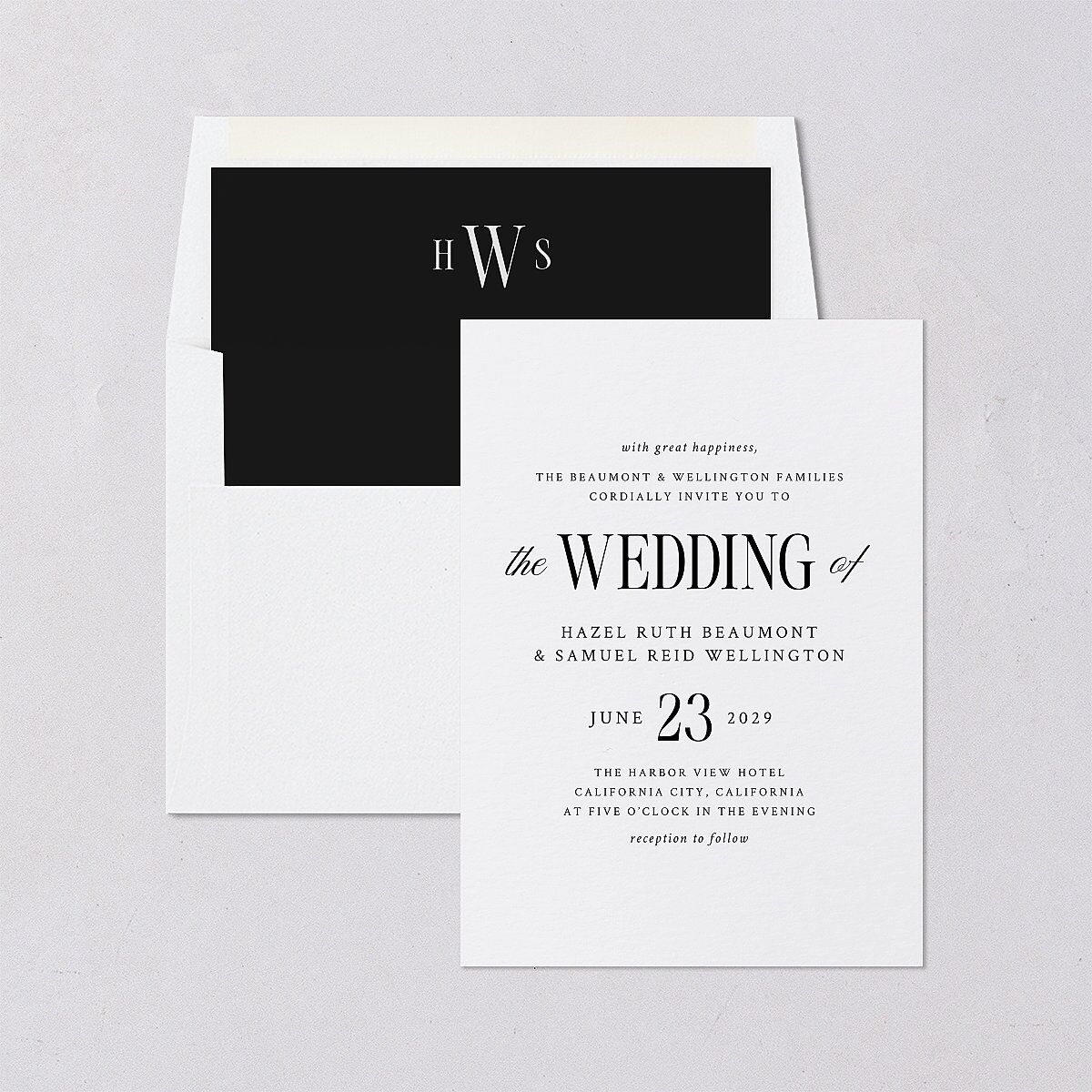 Elegant Wedding Of Envelope Liners Pure White Standard