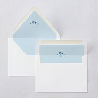 Cabana Stripes Euro Envelope Liners Lemon Luxe