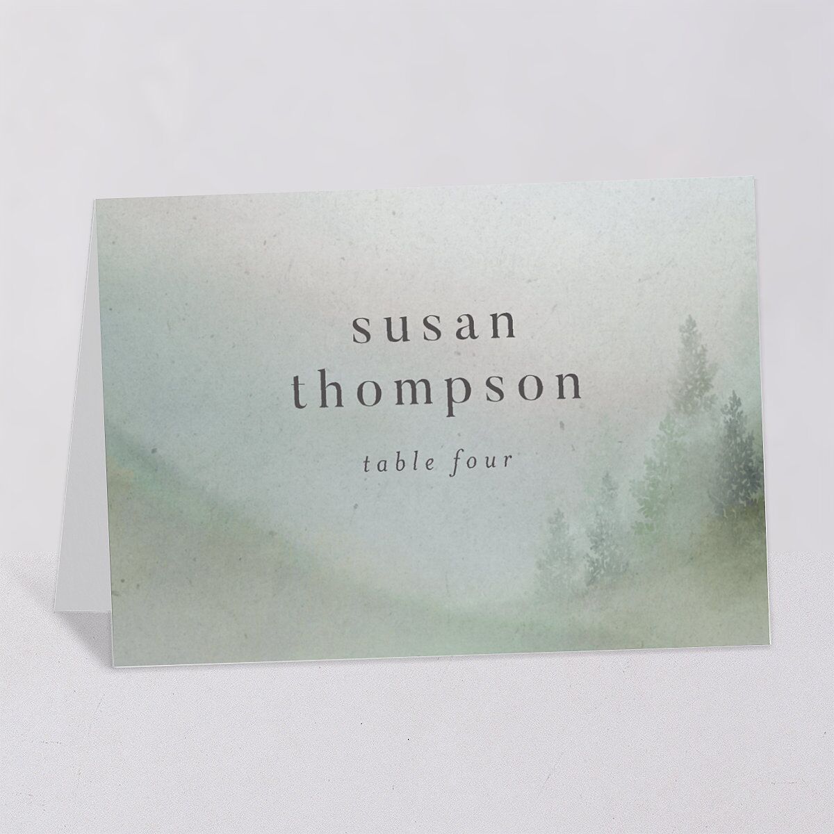 Mountain Mist Place Cards — view 6