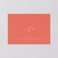 Elegant Eclectic Wedding Response Cards Jewel Green Signature Standard