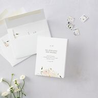 Pastel Garden Thank You Cards Linen