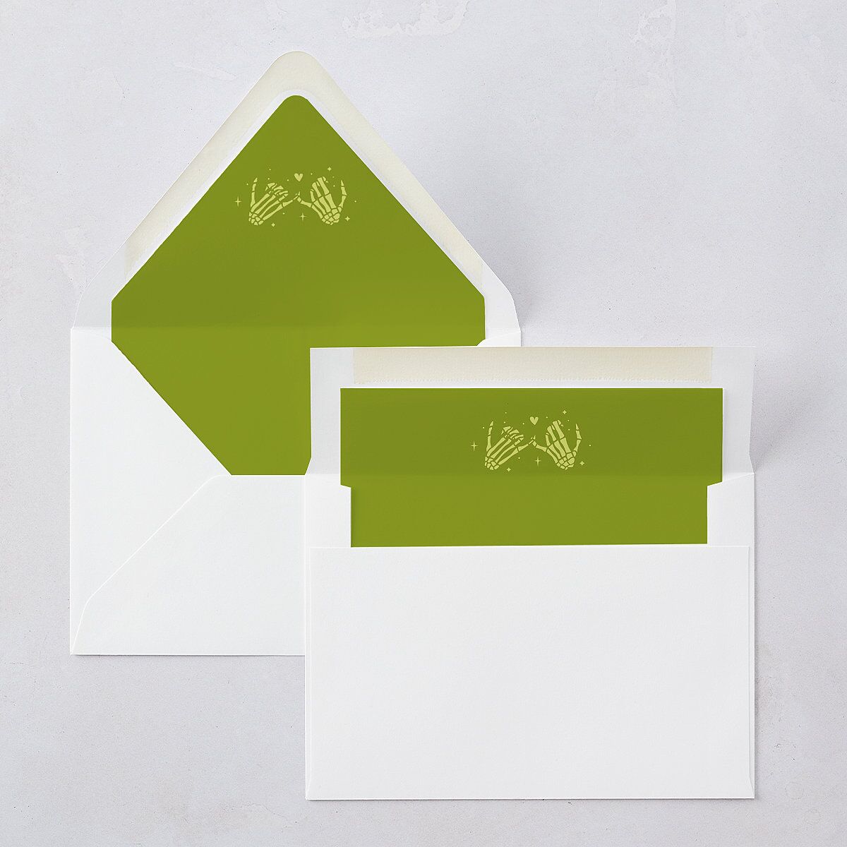 Til Death Do We Disco Euro Envelope Liners Pear Luxe
