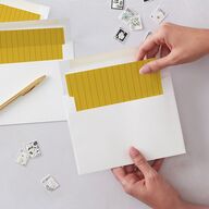 Wedding of the Century Standard Envelope Liners Burnt Orange Standard