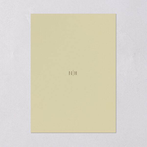 Vintage Nouveau Floral Rehearsal Dinner Invitations Pear Signature Blank Standard