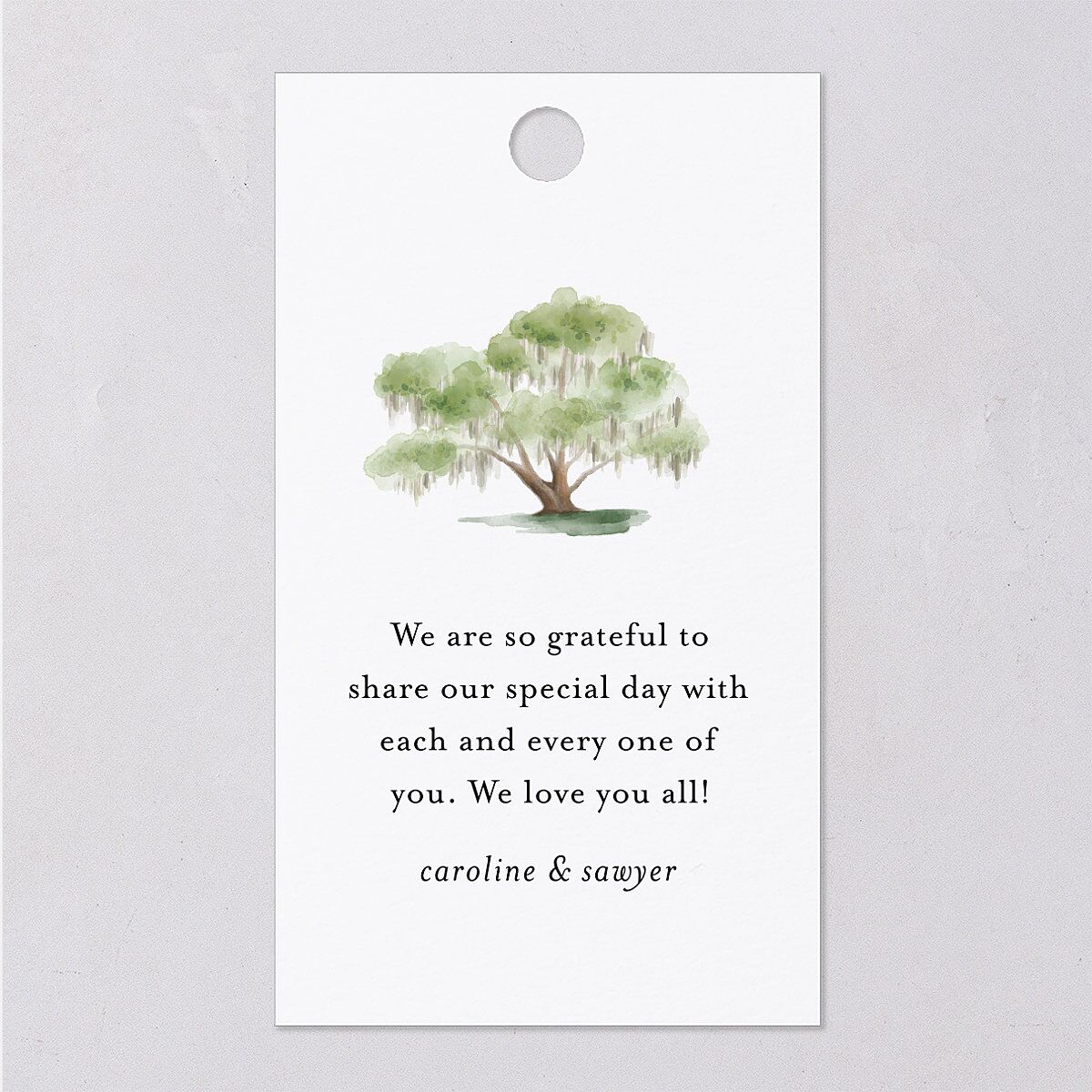 Charming Charleston Favor Gift Tags — view 7