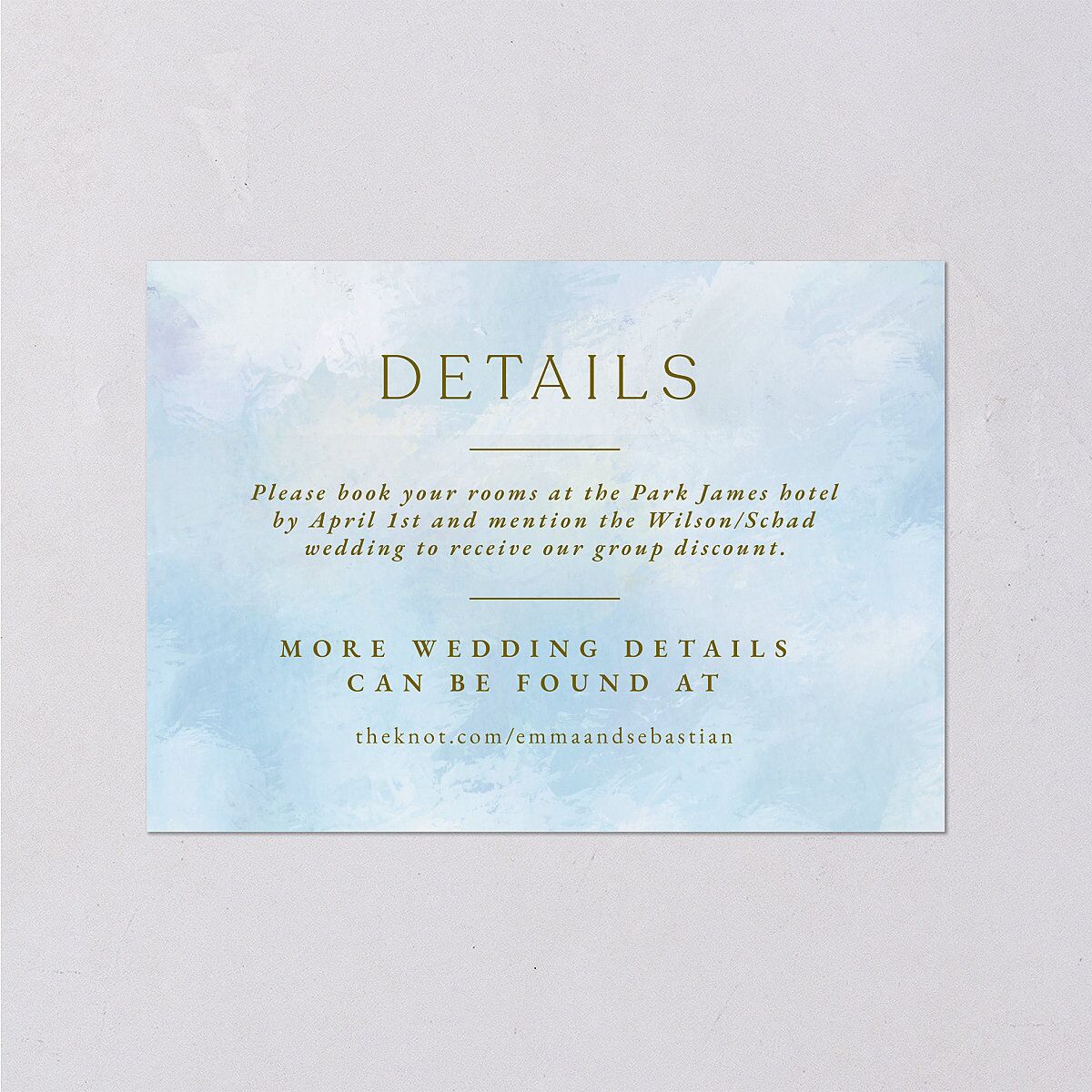 Western Barn Wedding Enclosure Cards — view 1