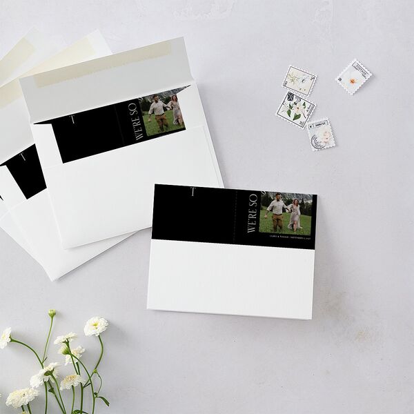 Ornate Garden Thank You Cards Garnet