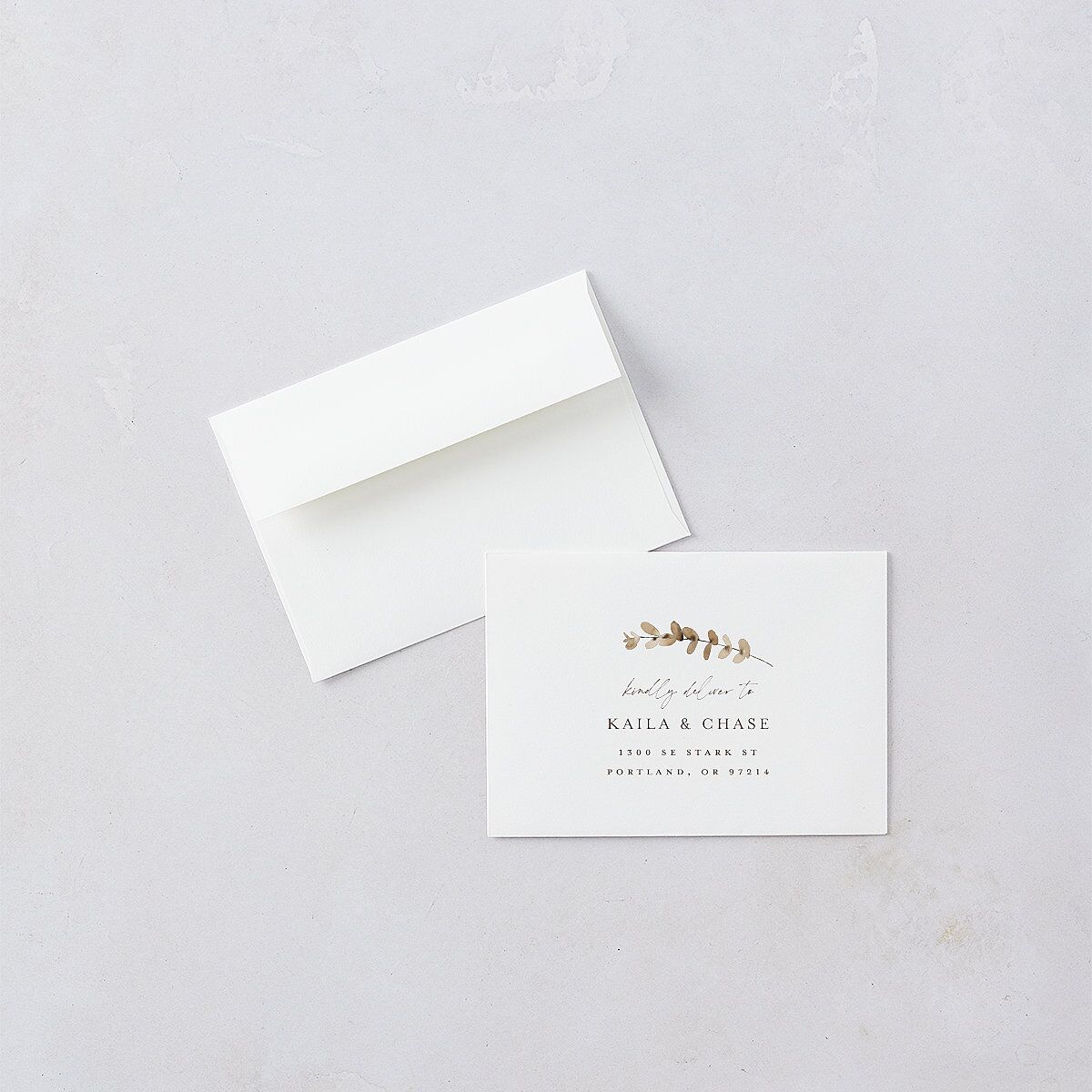 Soft Pampas Wedding Response Cards — view 3