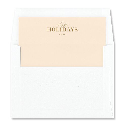 Portrait Gallery Holiday Envelope Liners Driftwood Standard