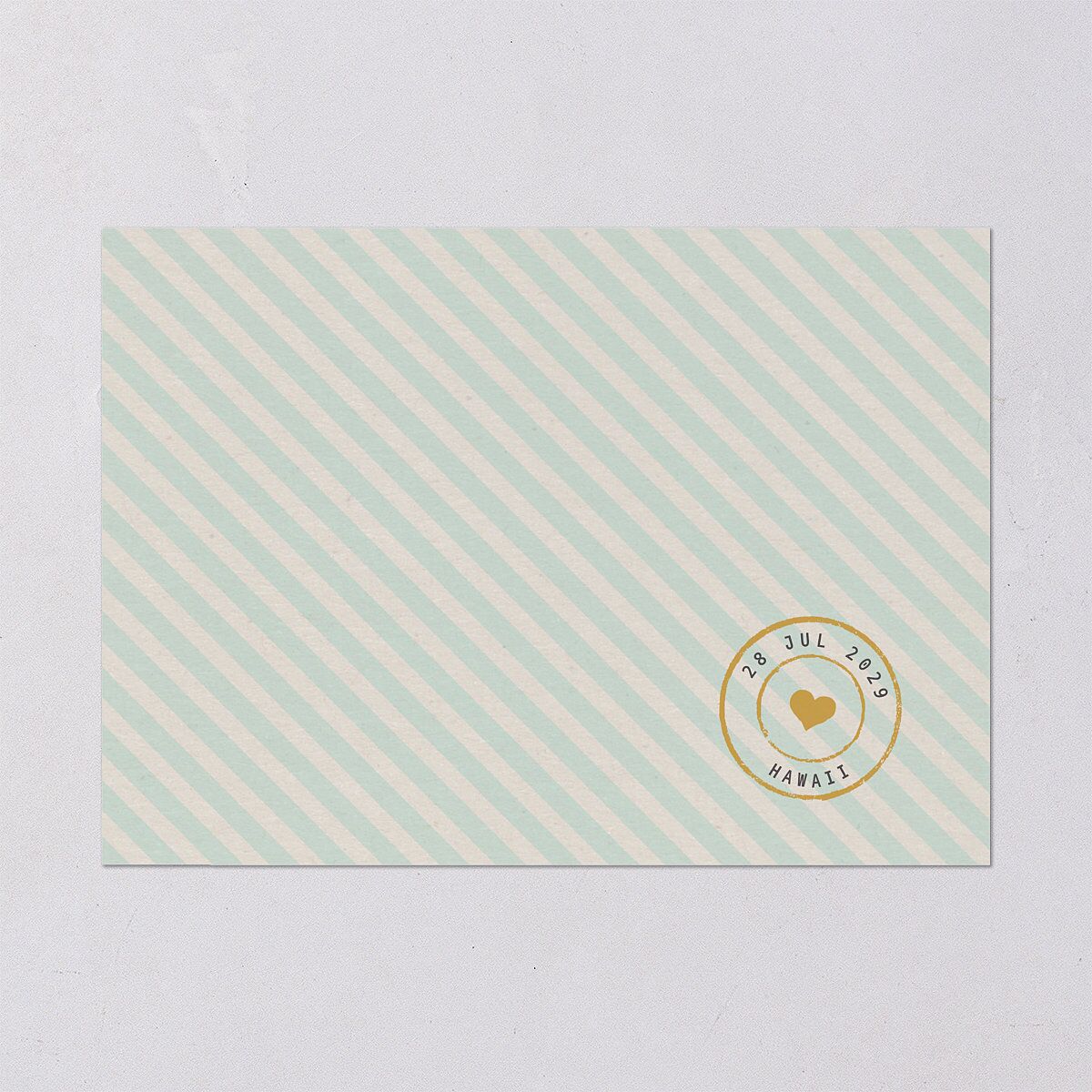 Retro Boarding Pass Wedding Invitations — view 3