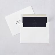Gilded Bold Envelope Liners Navy Standard