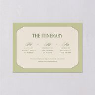 Floral Vintage Lattice Wedding Enclosure Cards Champagne Signature Standard