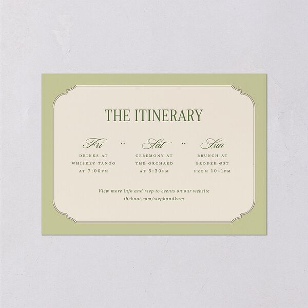 Floral Vintage Lattice Wedding Enclosure Cards Champagne Signature Standard