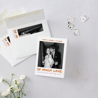 Modern Marker Thank You Cards Tangerine