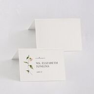 Pastel Garden Place Cards Pink Cotton Signature