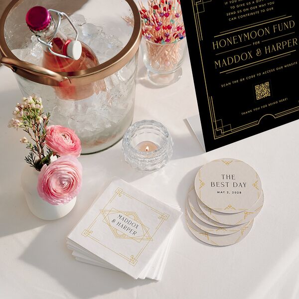 Vintage Hollywood Bar Bended Tabletop Sign X-small Licorice Standard Plastic XS Tabletop Bar