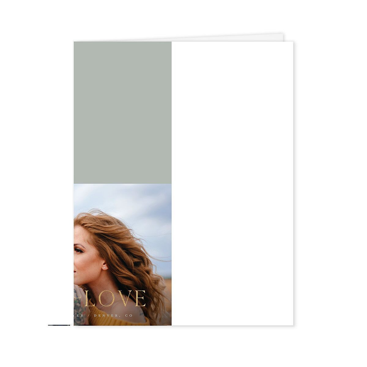 Eucalyptus Edges Thank You Cards