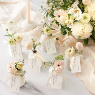 Handwritten Love Note Favor Gift Tags Ivory Signature