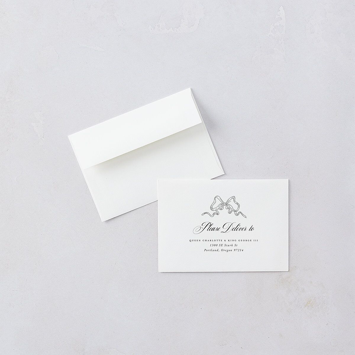 Rose Garden Crest Wedding Response Cards by Bridgerton — view 3