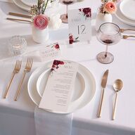Beloved Union Place Cards Merlot Signature