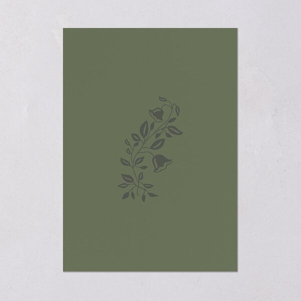 Rustic Nouveau Wedding Invitations Gold Hunter Green Signature Blank No Standard
