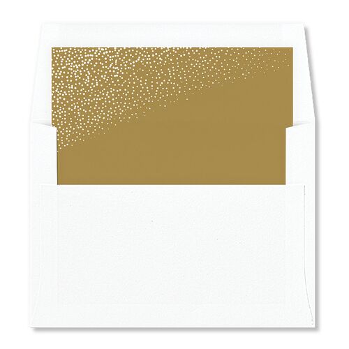 Holiday Sparkles Envelope Liners Driftwood Standard