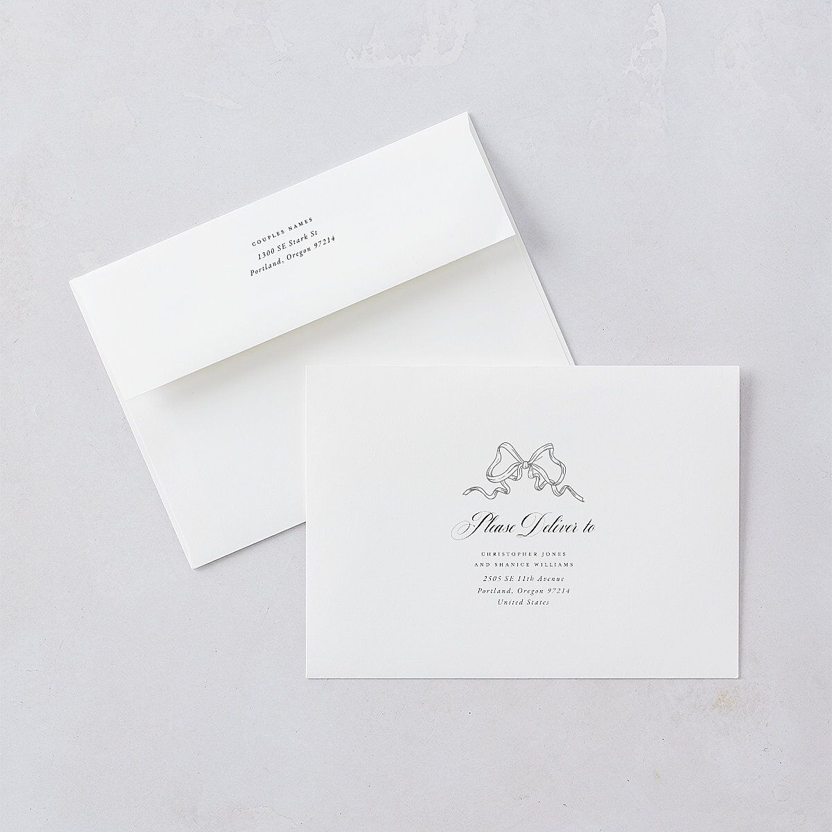 Rose Garden Crest Wedding Invitations by Bridgerton — view 6