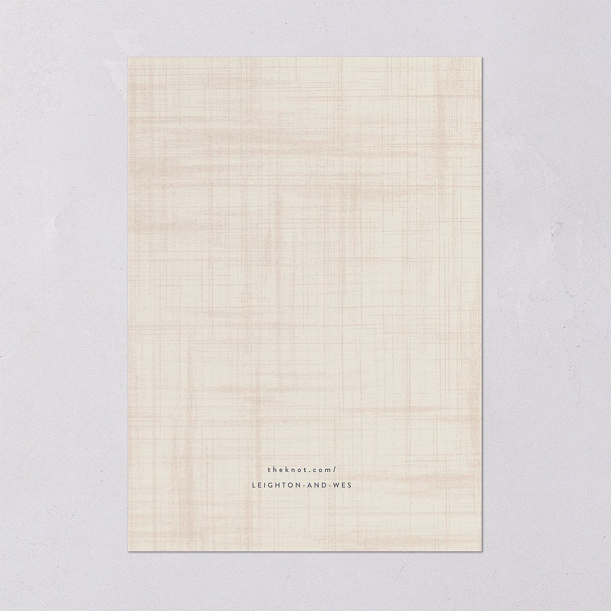 Western Tapestry Wedding Invitations — view 3