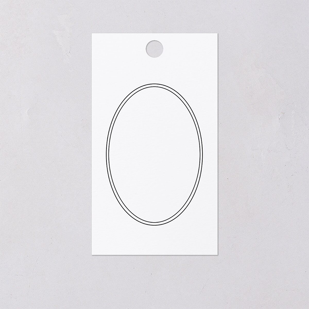 Surround Favor Gift Tags Charcoal Signature