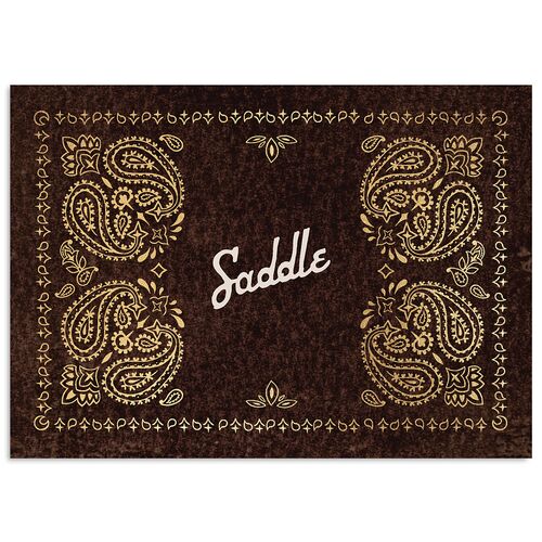 Classic Western Foil Wedding Response Cards Chocolate Gold Signature Standard