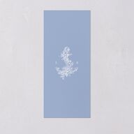Coastal Oysters and Anchors Menus Sea Blue Signature