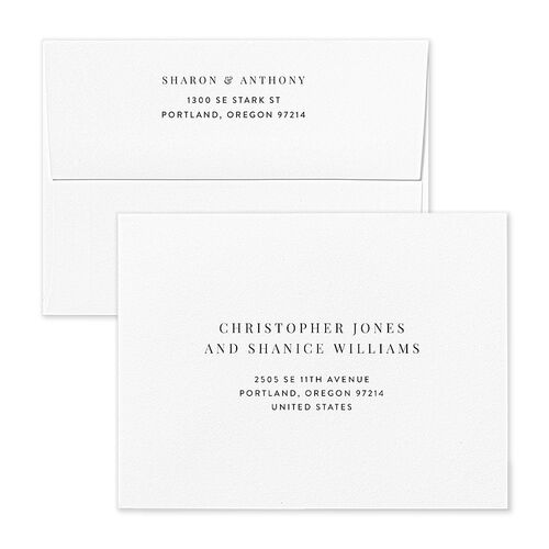Wildflower Garden Save the Date Magnet Envelopes Peach Pink Terracotta Recipient Address Signature Standard