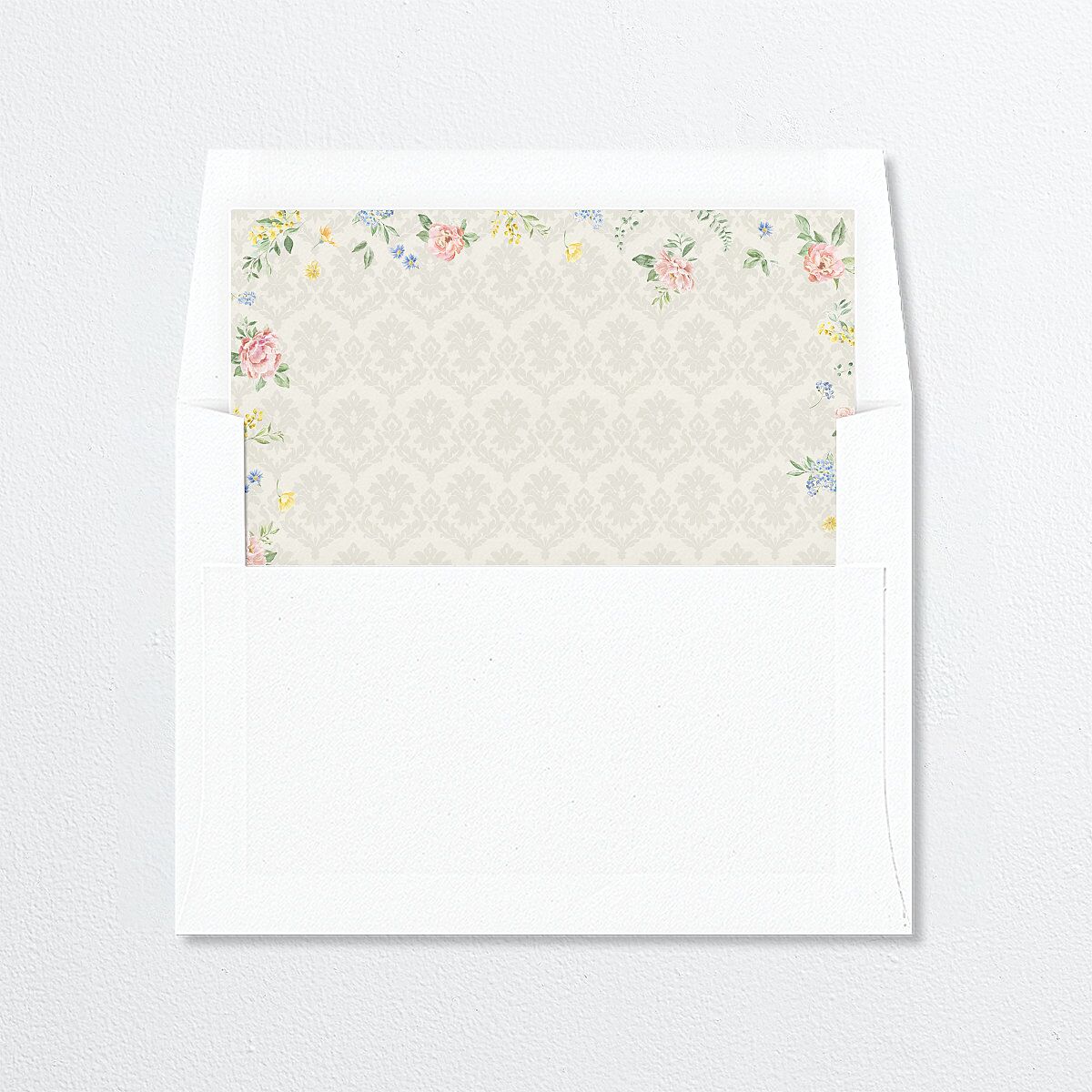 Glamorous Regency Garden Envelope Liners by Bridgerton Sage Standard
