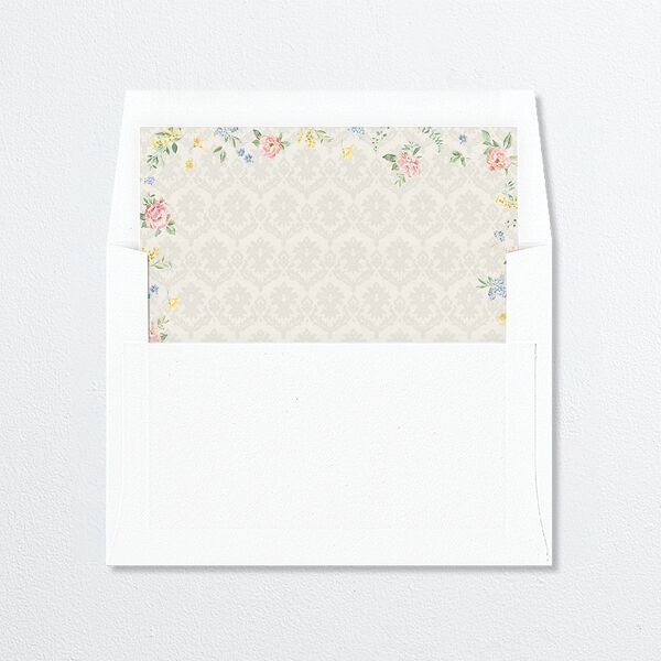 Glamorous Regency Garden Envelope Liners by Bridgerton Sage Standard