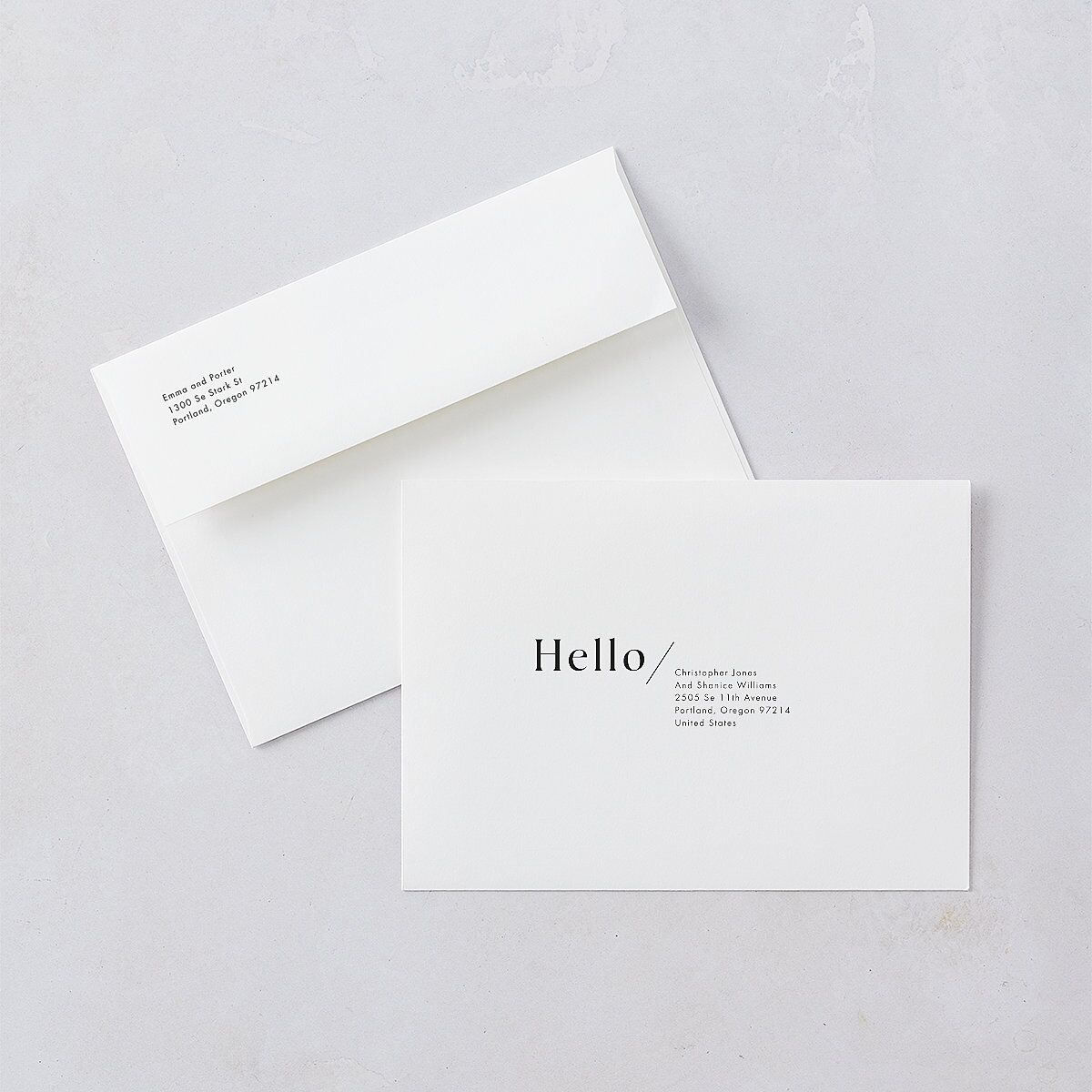 You and Me Wedding Invitations Fawn Signature Blank No Standard