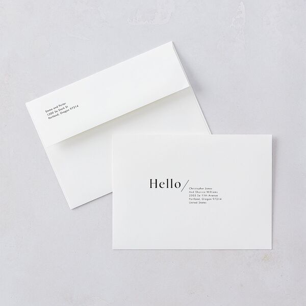 You and Me Wedding Invitations Fawn Signature Blank No Standard